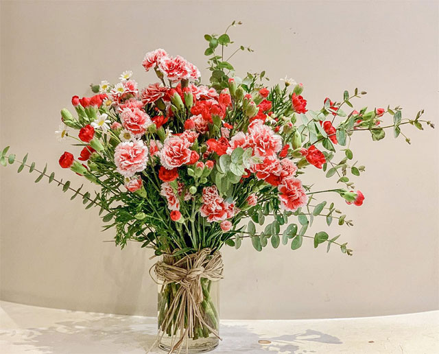 các loại hoa cắm lâu tàn nhất - hoa cẩm chướng