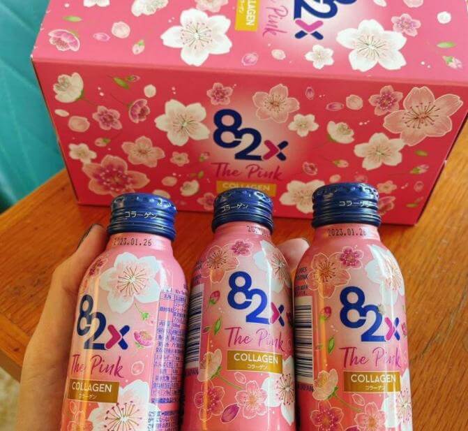 Nước Uống Collagen 82X The Pink Hộp 10 Chai - XACHTAYNHAT.NET